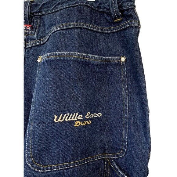 Vintage 90s NAS Willie Esco Duns Jeans Mens 36X32 Baggy Streetwear Hip Hop - Picture 7 of 14